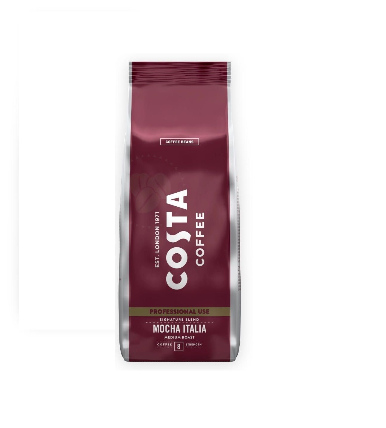 Kawa ziarno Costa Coffee PRO 1kg mocha Italia 8 okazja