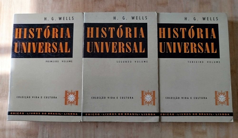 História Universal de H. G. Wells (I, II e III Volume)