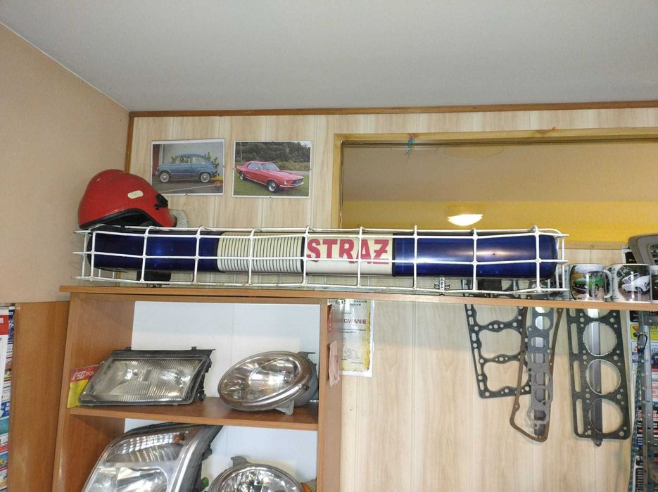 Belka ostrzegawcza, Kogut,  Straży  pożarnej