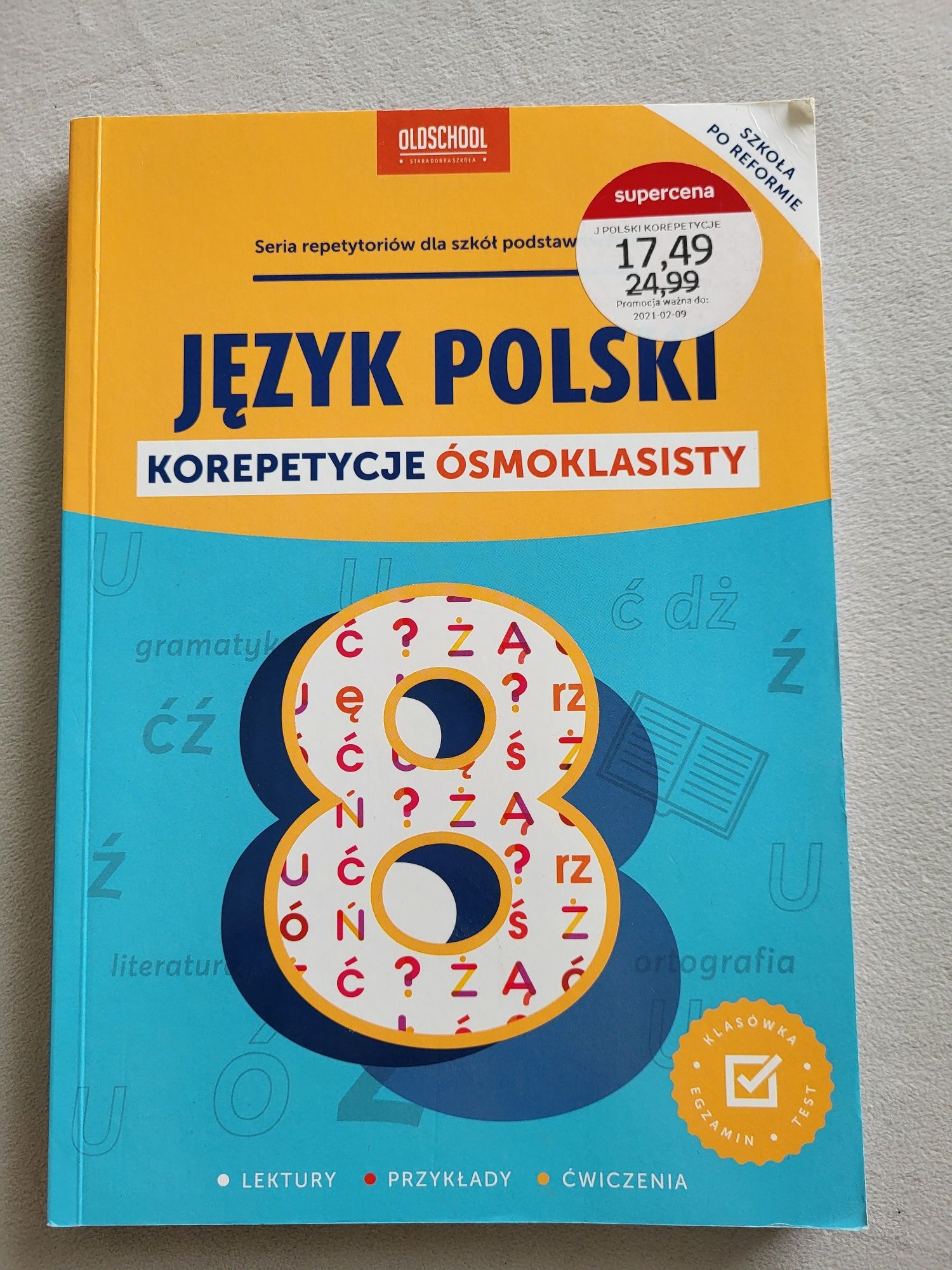 Język polski korepetycje ósmoklasisty