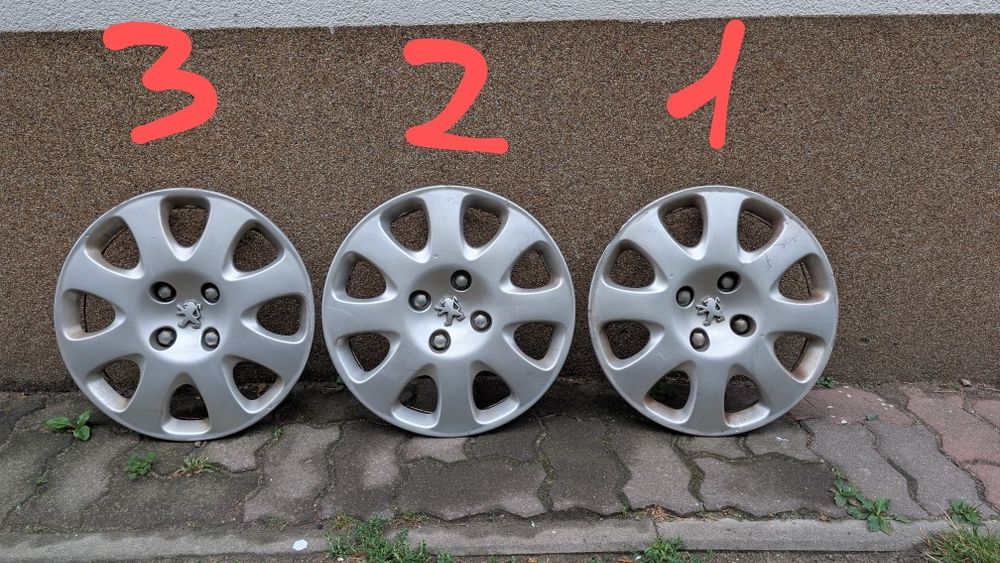 Kołpaki oryginalne Peugeot '15