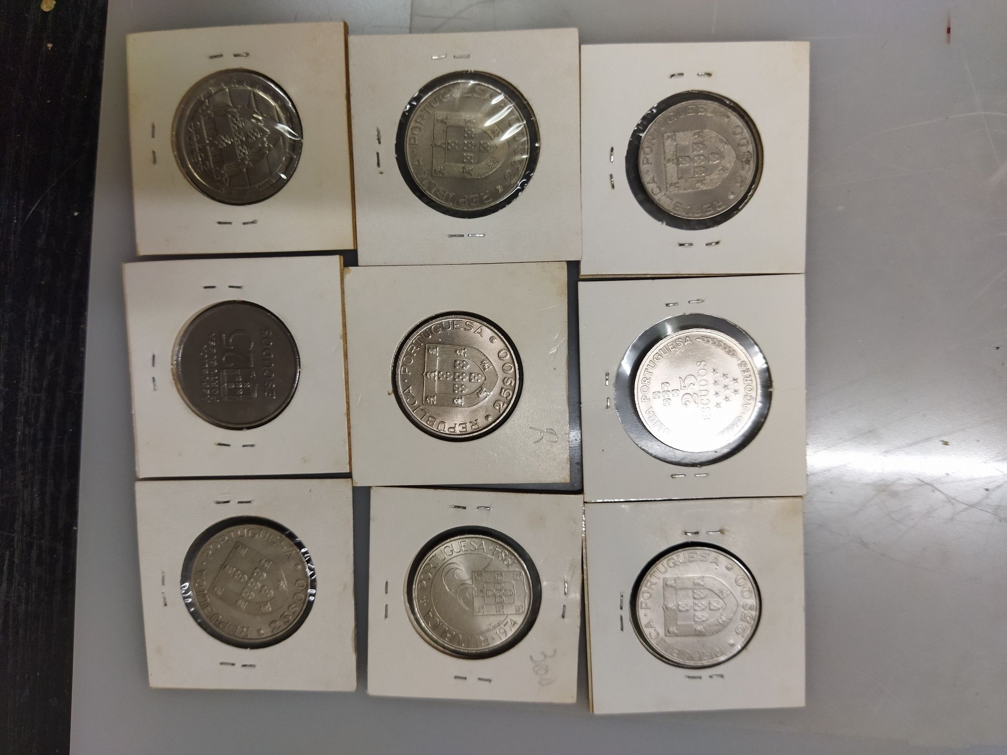 Moedas  antigas coleção