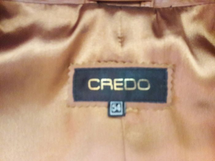 Чоловічий шкіряний піджак