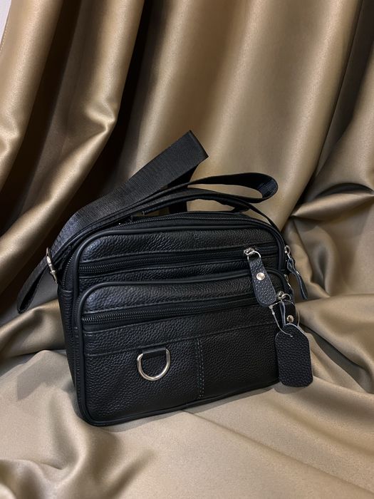 Чоловіча шкіряна сумочка, нова.