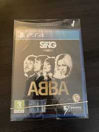 Gra Let’s sing ABBA + dwa milrofony Nowa w folii playstation ps4 ps5