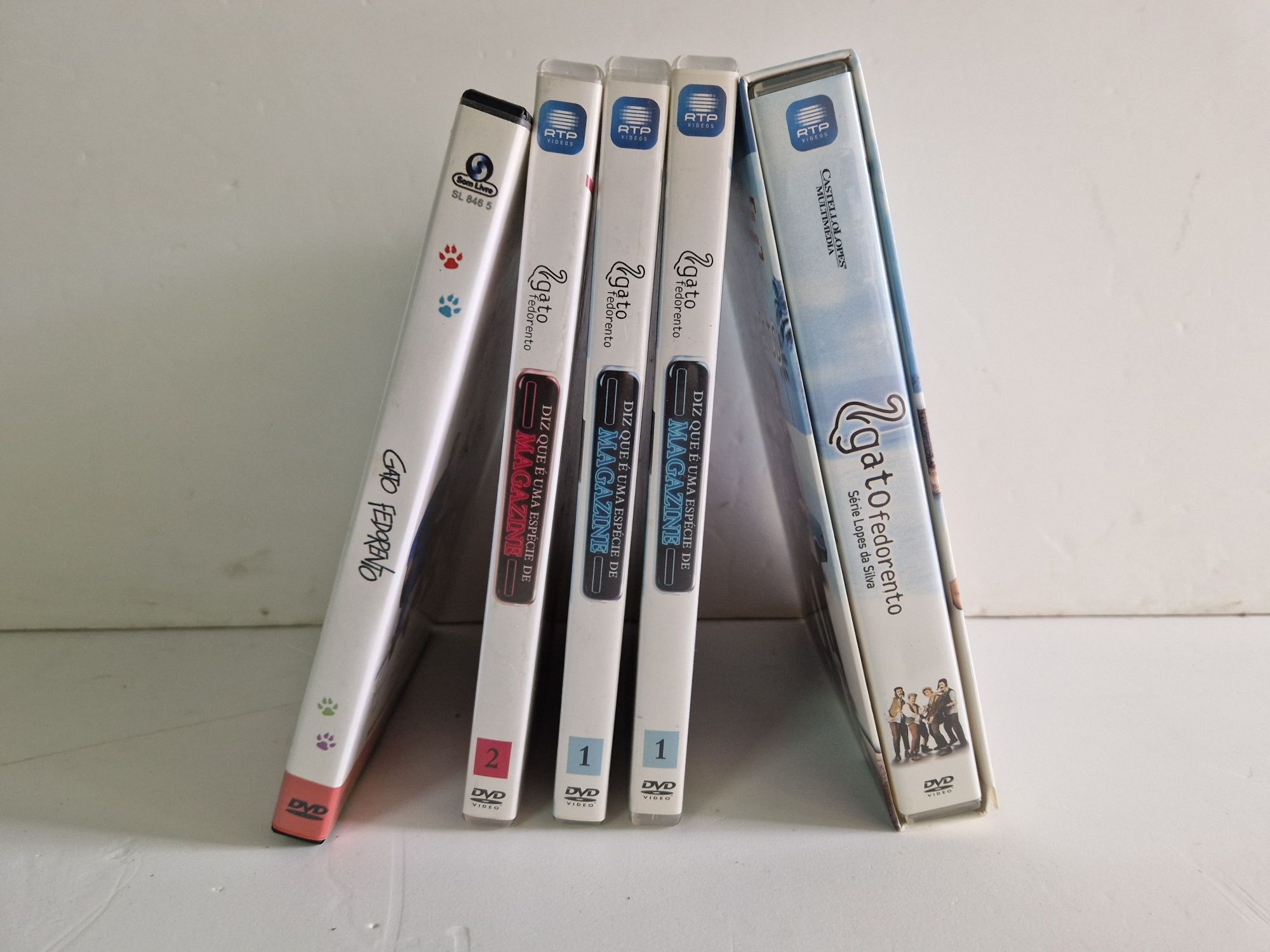 Lote DVDS Gato Fedorento