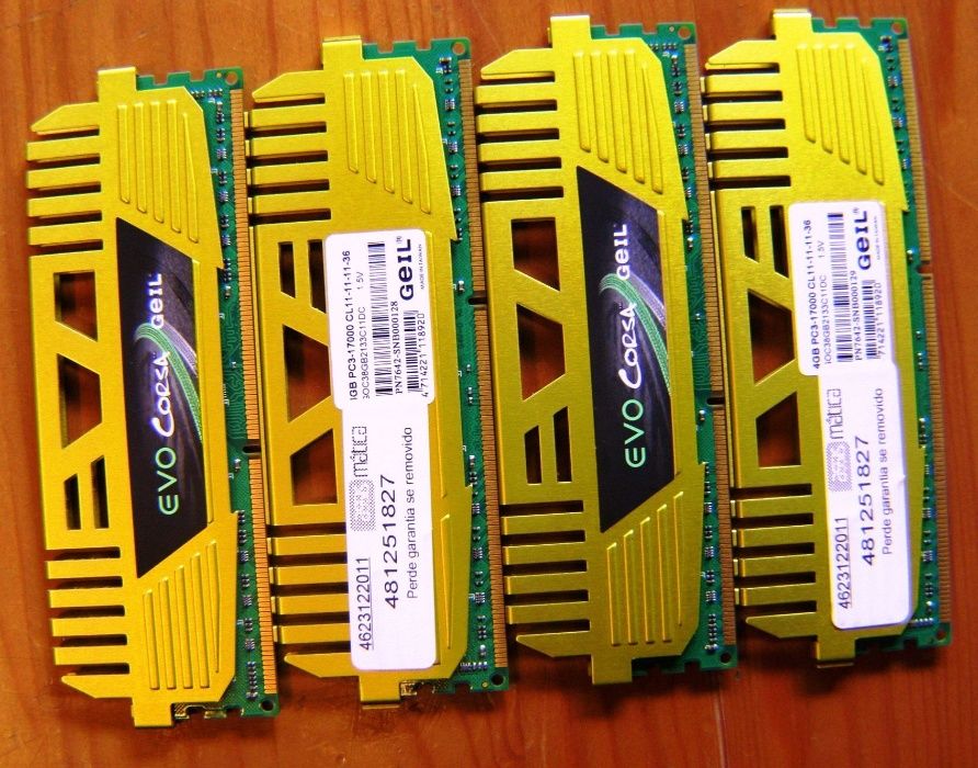 Memorias Gaming Geil EVO CORSA 16 GB ddr3 2133Mhz