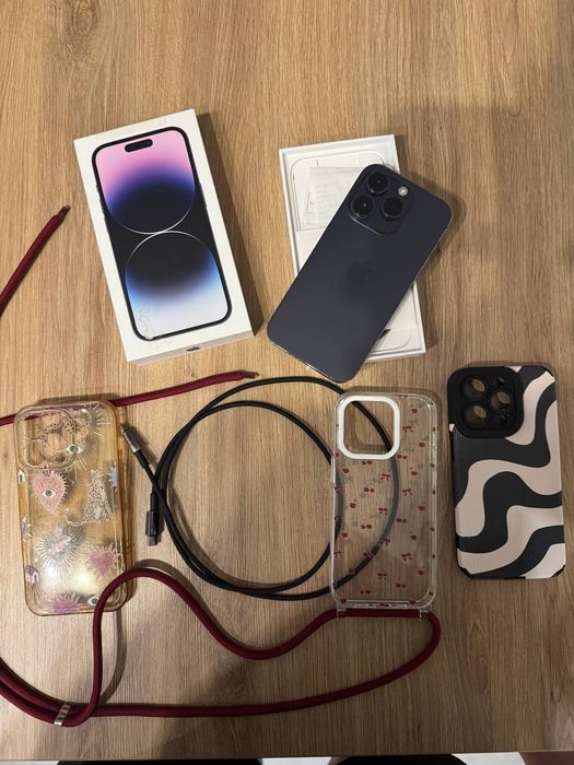 Iphone 14 pro 512gb fioletowy