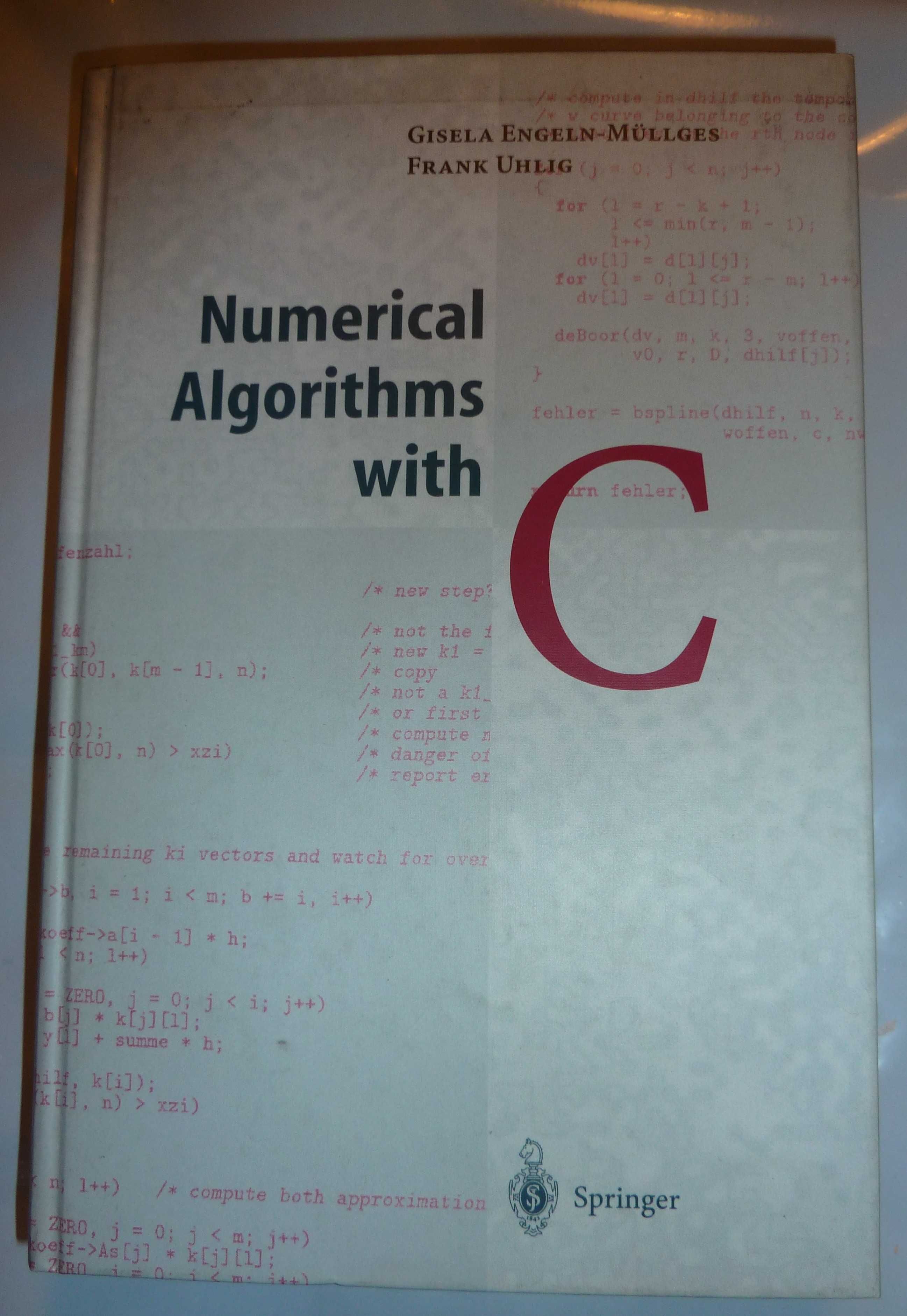Livro "Numerical Algorithms with C"