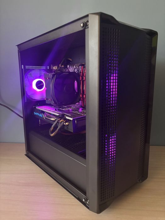 Komputer do gier - i5 8400/RX 580 8GB/16GB/SSD + HDD/nowa obudowa/WiFi
