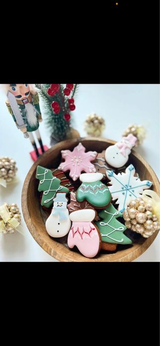 Pierniki - ozdoby choinkowe