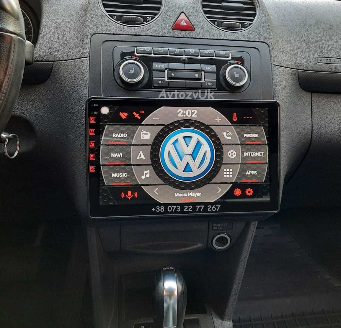 Магнитола JETTA 5 Volkswagen VW USA B6 B7 CADDY T5 CarPlay Android 13