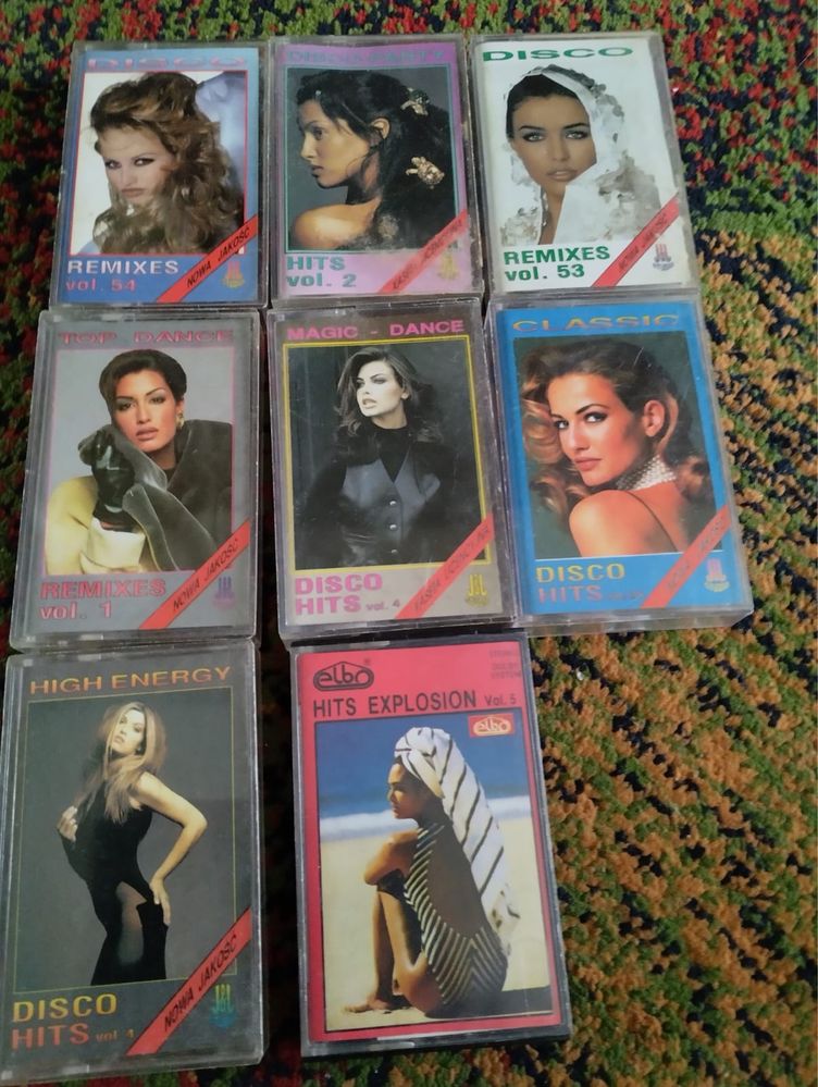 Kaseta disco dance Scorpions Accept Judas Atlantis Zenek Acent ZzTop
