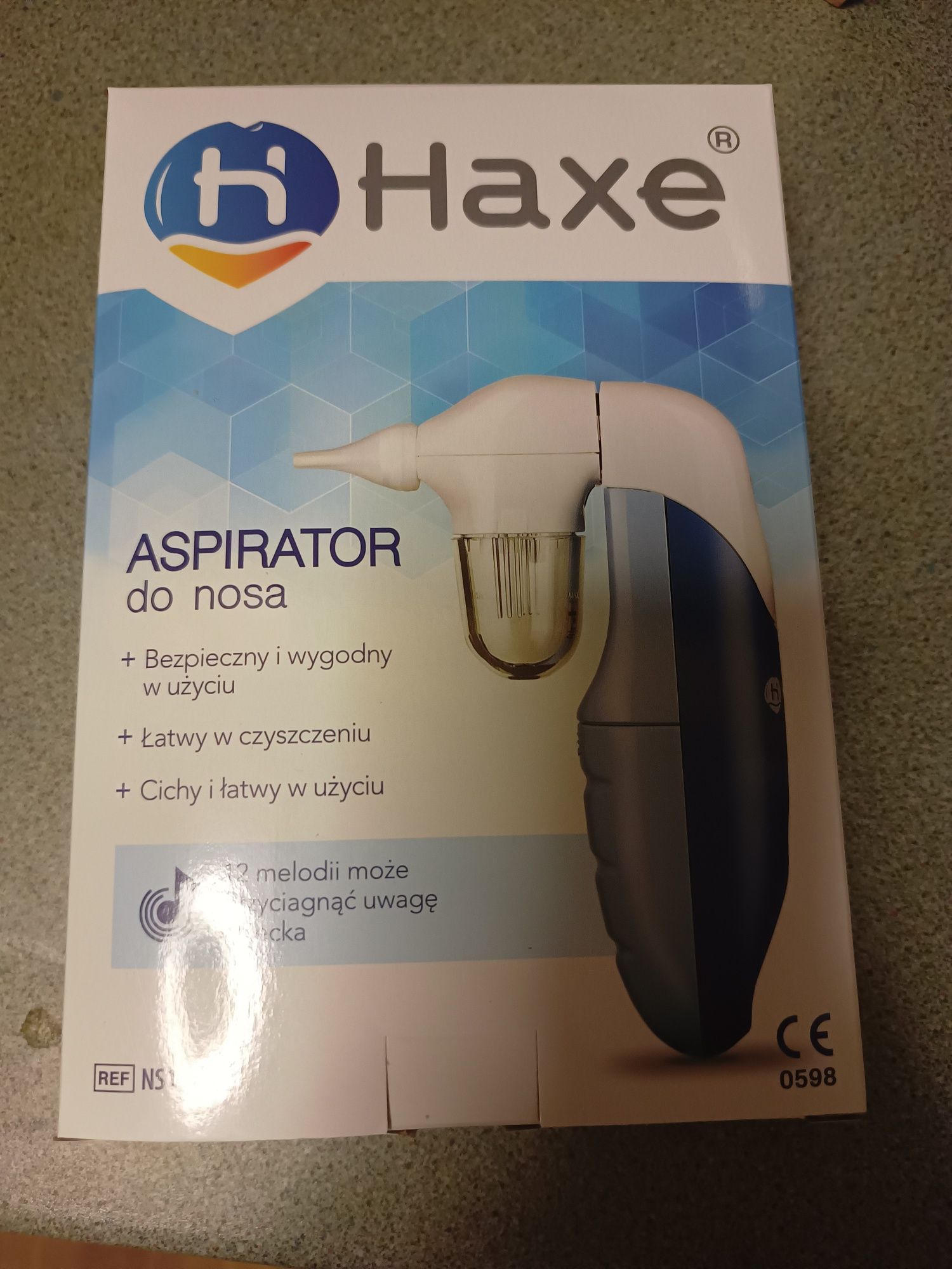 Elektryczny aspirator do nosa