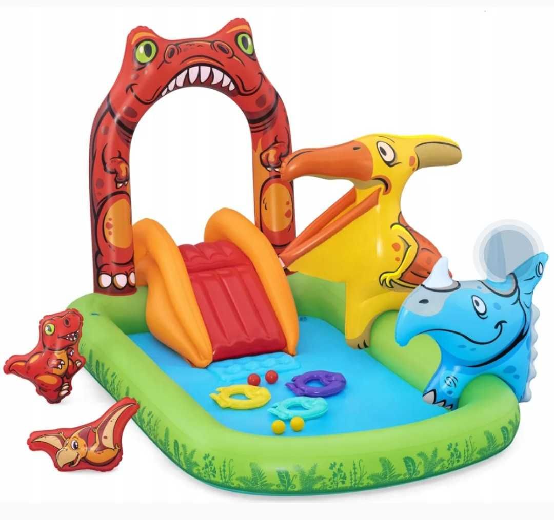 Basen jurassik nowy241x140x137 dinozaury