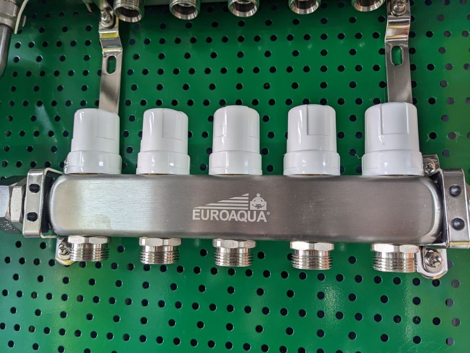 Колектор на теплу підлогу. Повний комплект