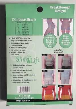 Утягивающее нейлоновое белье California Beauty Slim N Lift