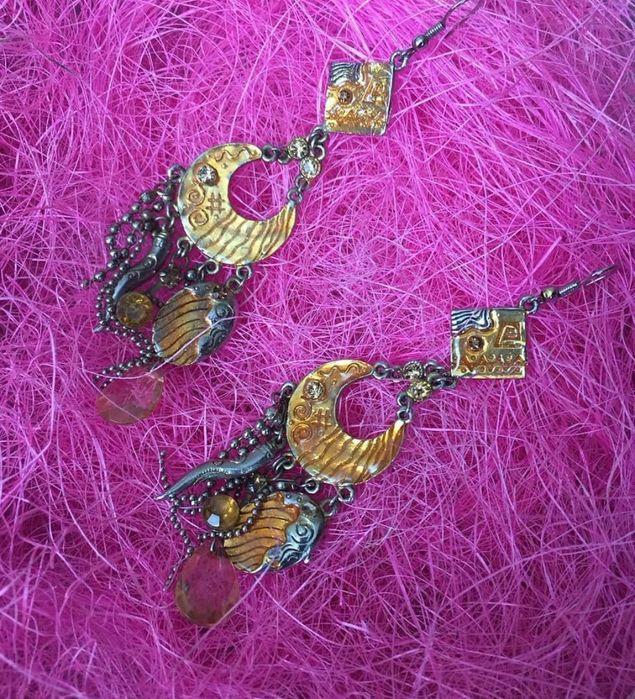 Винтажные броши бижутерия сережки браслеты бижутерия