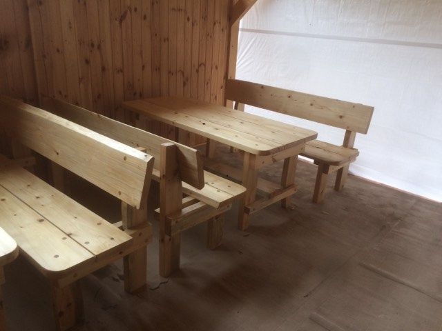 Meble Ogrodowe Drewniane Biesiadne Tanio 5 cm