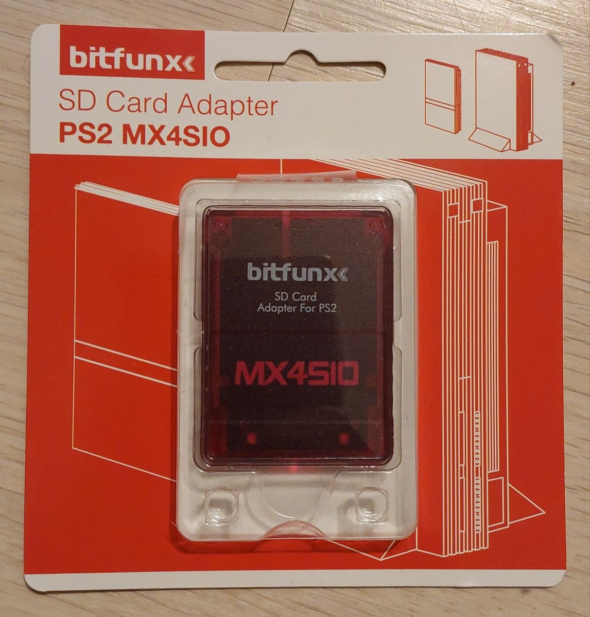 Sd card adapter ps2 MX4SIO, adapter karty sd do PlayStation 2