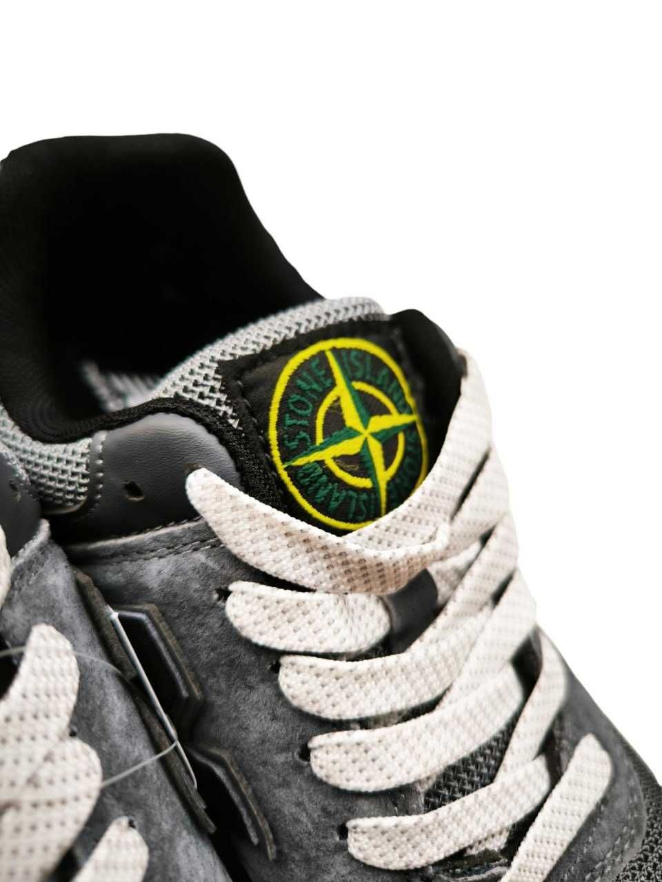 Кросівки New Balance 574 & Stone Island сірі