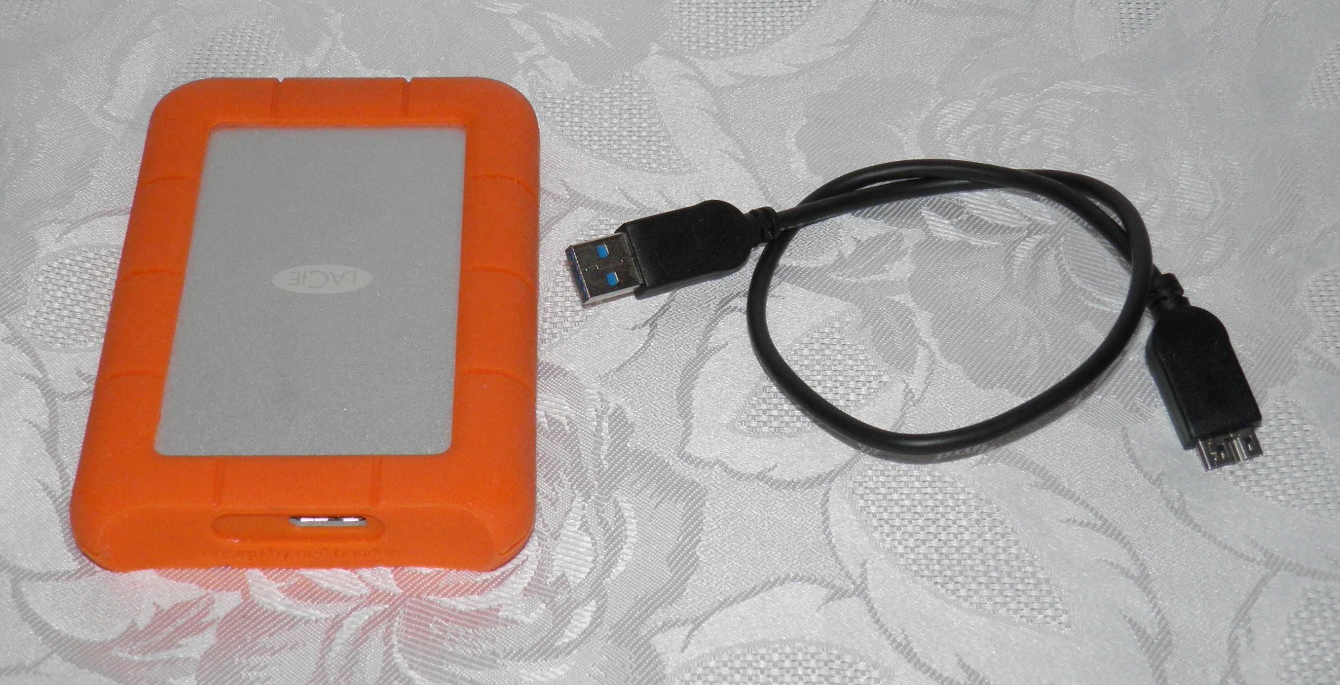 Зовнішній жорсткий диск 2.5 USB 3.0  LaCie Rugged Mini 2TB