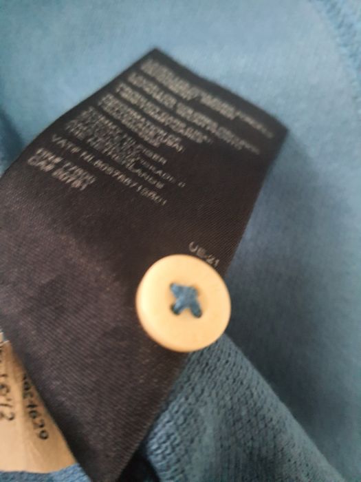 L, Tommy Hilfiger koszulka polo  / polówka męska,  zieleń morska.