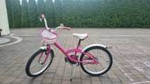 Rower dziecięcy BMX ROSES 20 cali różowy