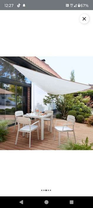 Żagiel cieniujący beżowy Goodhome