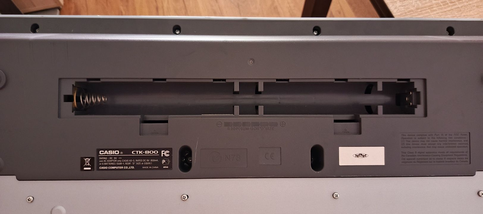 Синтезатор Casio CTK-800