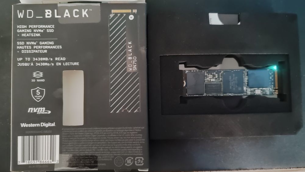 SSD WD SN750 500gb