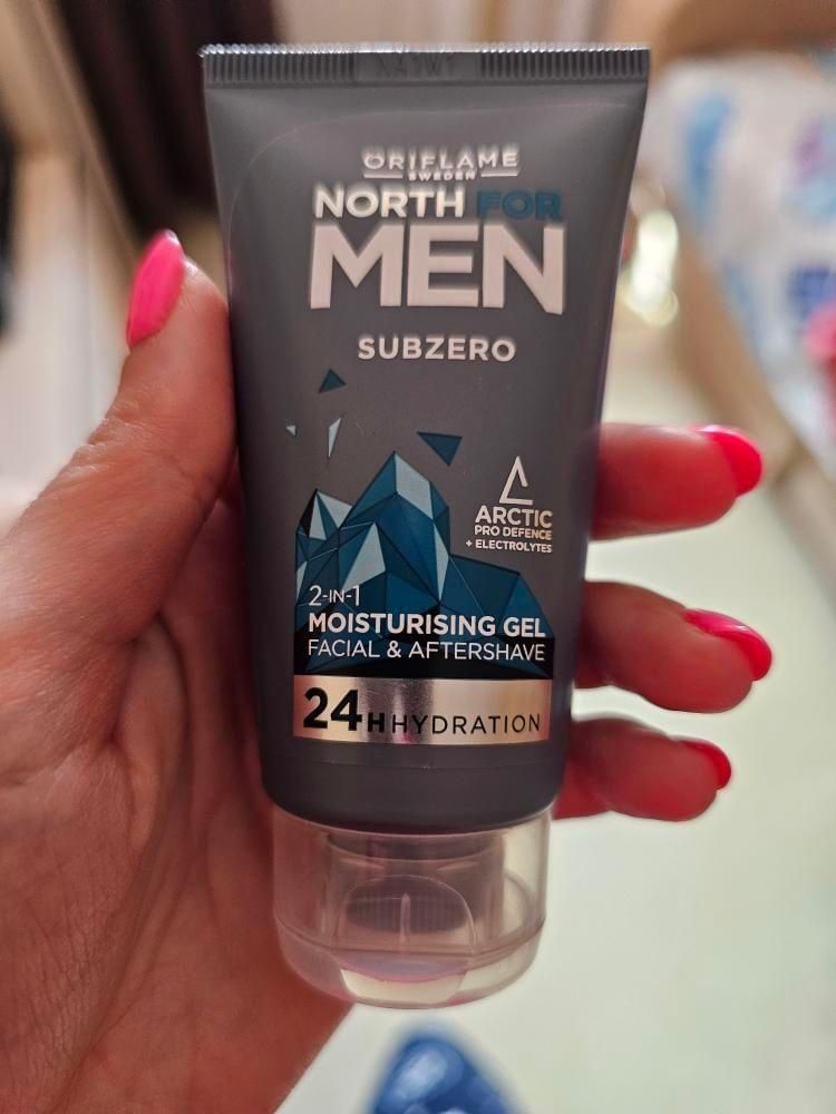 Зволожуючий гель після гоління North For Men Subzero