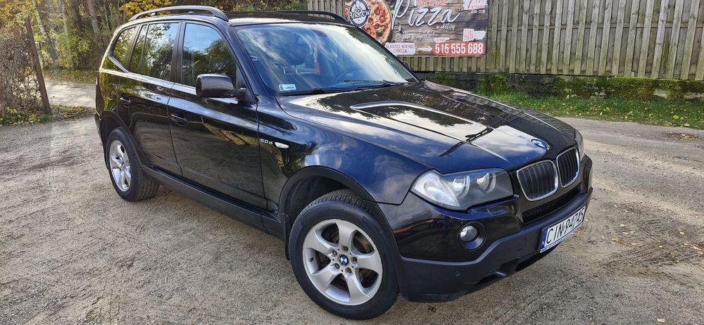 Bmw X3 2007r Lift!2.0 diesel 150km!4x4!Skory!242tys przeb!Zadbana!Cza