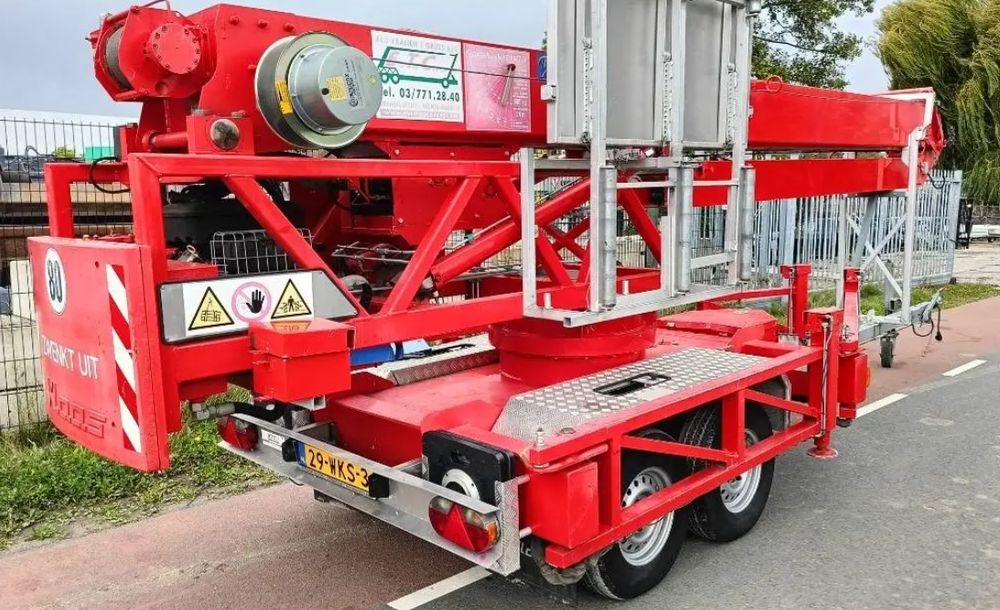 Żuraw MOBLINY samojezdny dekarski DŹWIG budowlany Klaas K 17-24 RATY