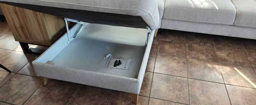 Komfortowy narożnik GOYA stelaż włoski Bydgoskie Meble 2,89x2,30