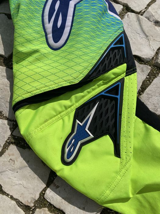 Equiapamento alpinestars motocross enduro fato mota off road moto