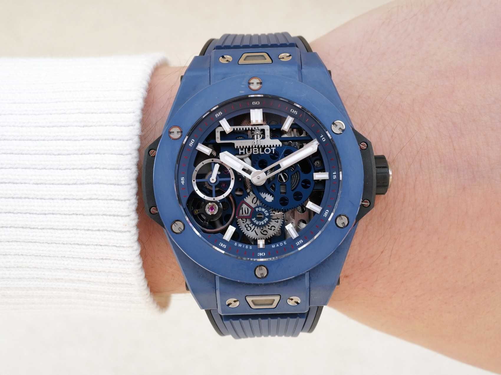 Hublot Big Bang Meca-10 Ceramic Blue 45mm