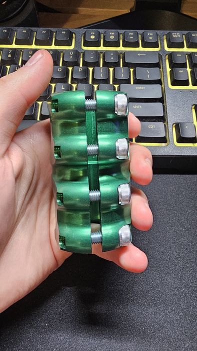 Zacisk Apex Lite SCS Green do hulajnogi