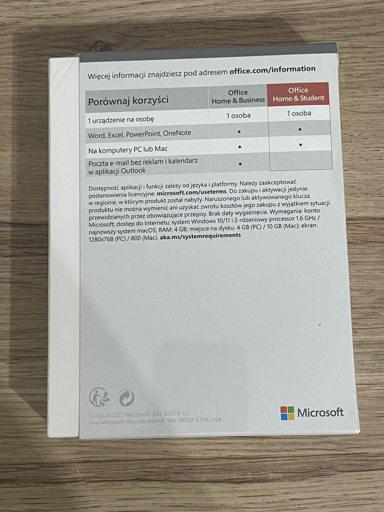 Office 2021 Nowe Oryginale Polska wersja