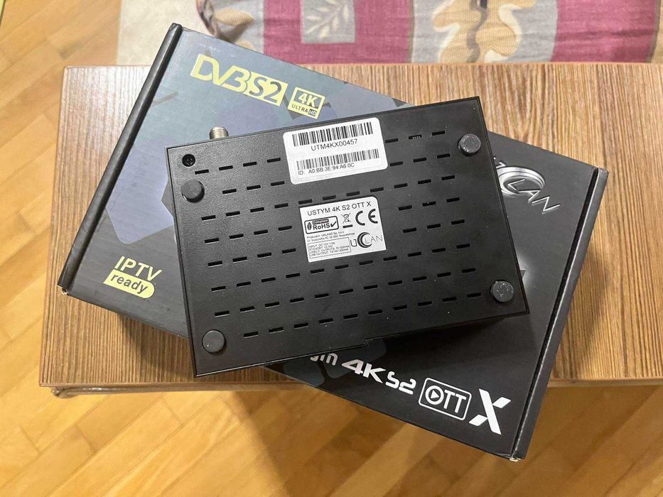 Супутниковий ресивер uClan Ustym 4K S2 OTT X