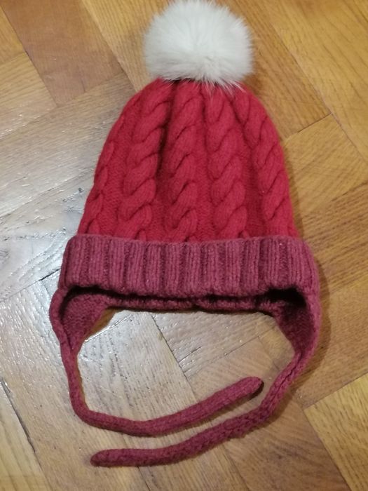 Шапка шапочка вязана ручна робота, дитяча