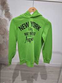 Bluza new york zielona