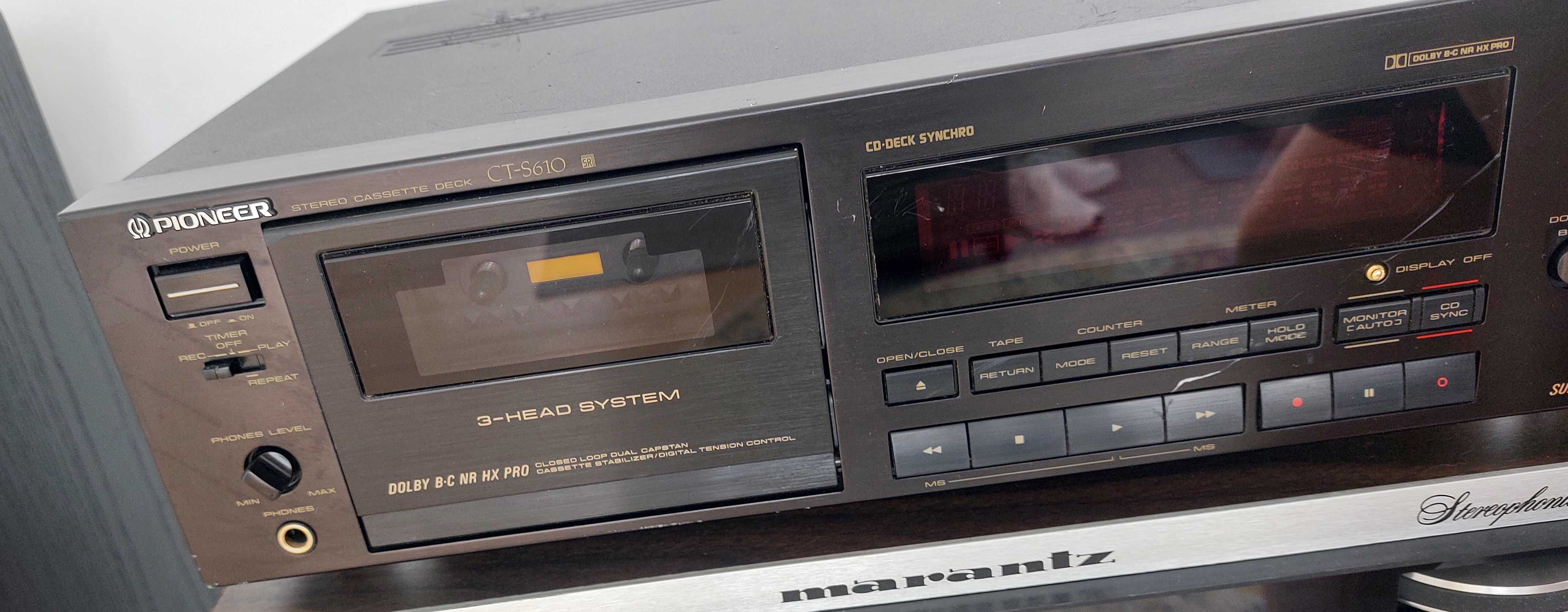 PIONEER CT-S610 magnetofon