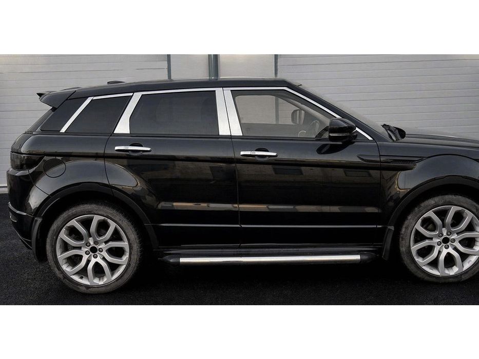Range Rover Evoque Хром накладки на дверные стойки из нержавейки