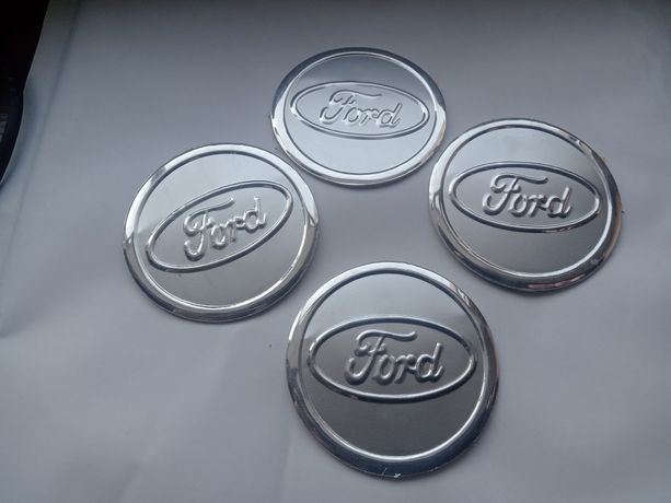 naklejki na kołpaki ,alu felę do Ford średnica 59mm srebne