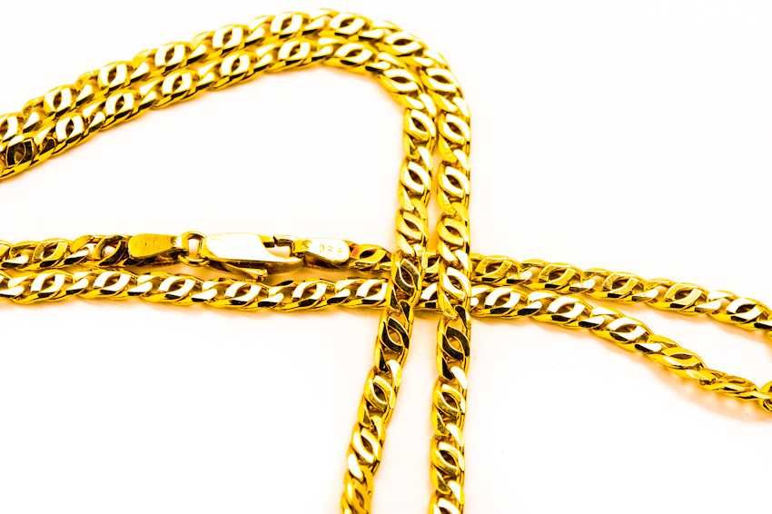 Złoty Łańcuszek - Śliczny Splot - GUCCI - 14K - 14,87g - KRAKÓW