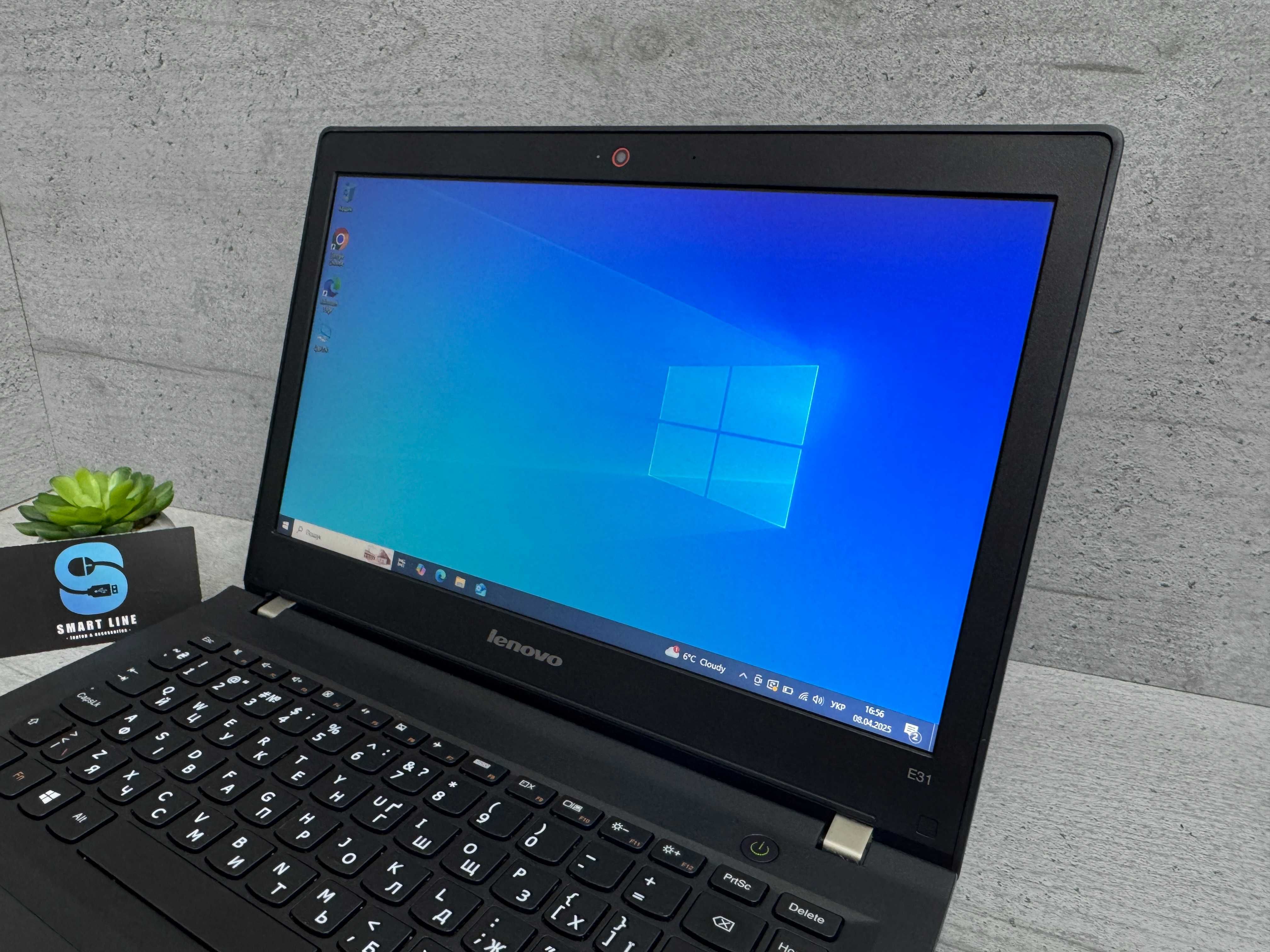 Компактний Lenovo Леново E31-80/13.3”/128gb ssd/i3-6006U/4 ddr3