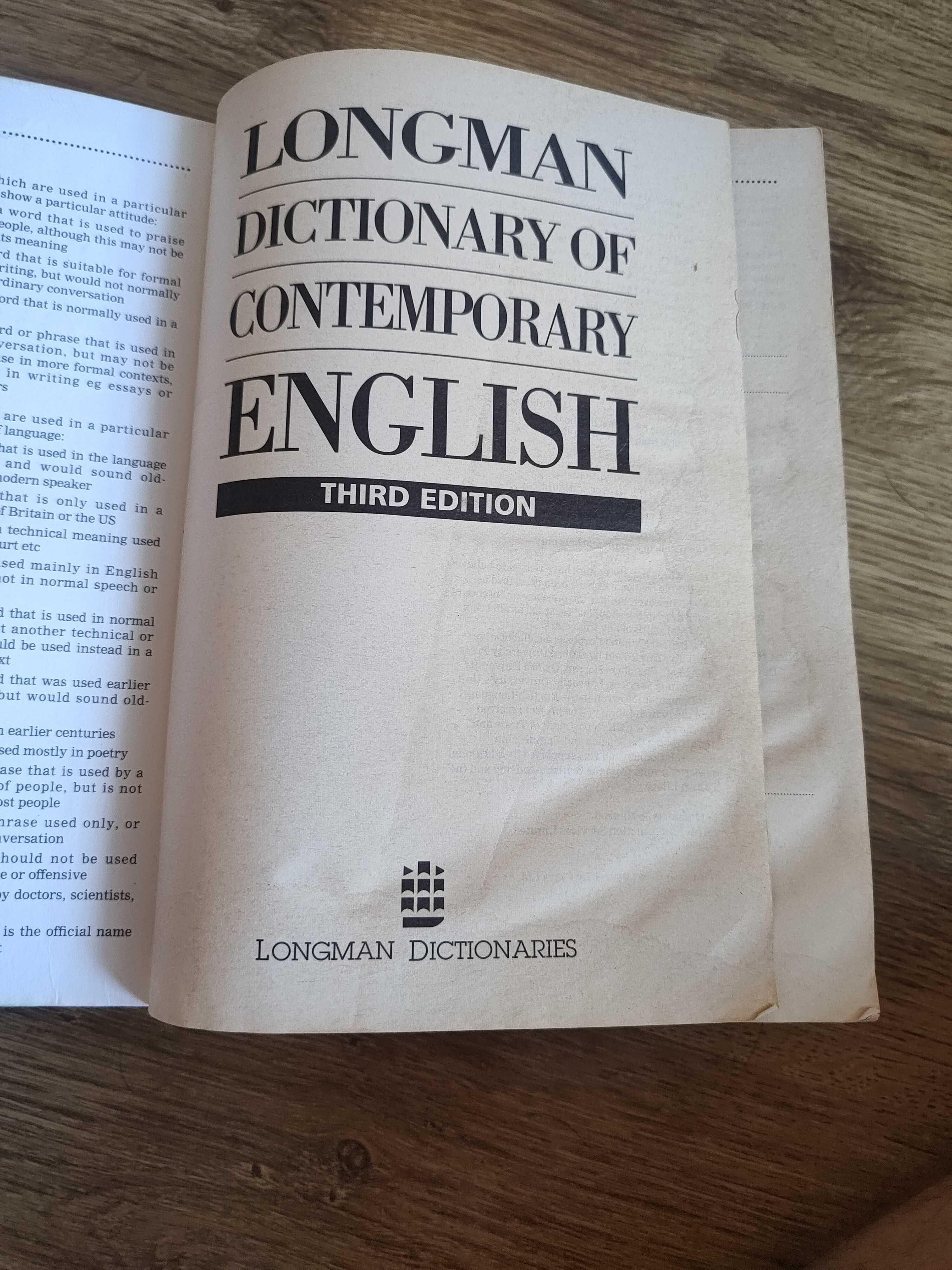 Longman Dictionary Contemporary English