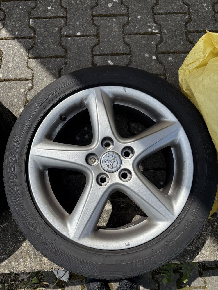 Koła Alufelgi Toyota Corolla Lexus Mazda 7JX17 5X114.3 ET45 17 cali