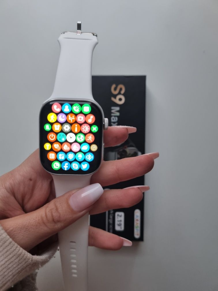 Smartwatch S9 biały pasek